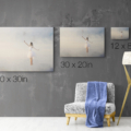 Rediscovery of Life size comparison in prints